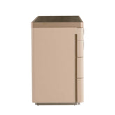 Stylish chest of drawers featuring 8 compartments for daily essentials, jewelry, and clothing, offering versatile storage for contemporary homes.